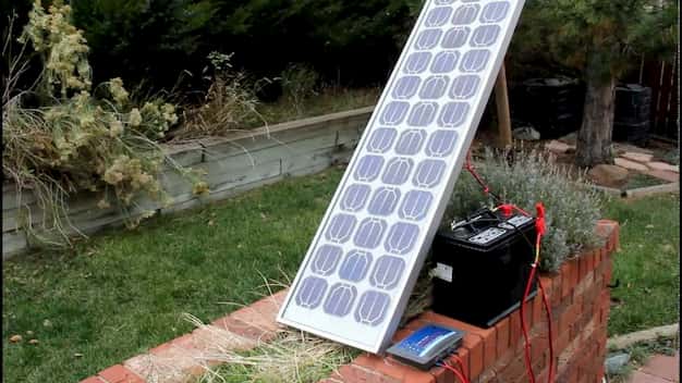 solar deep cycle battery charger