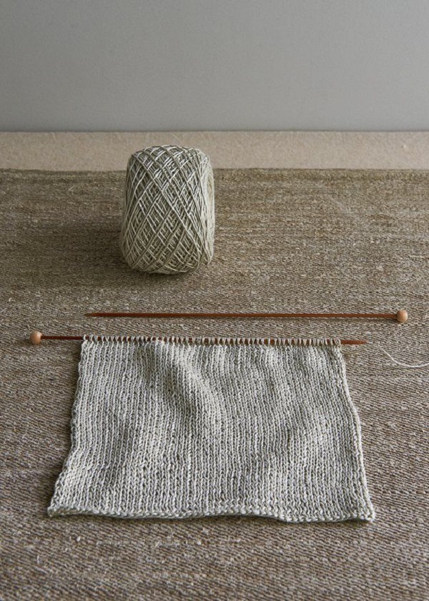 knitting linen yarn