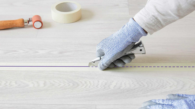 easy instal kitchen vinyl floor