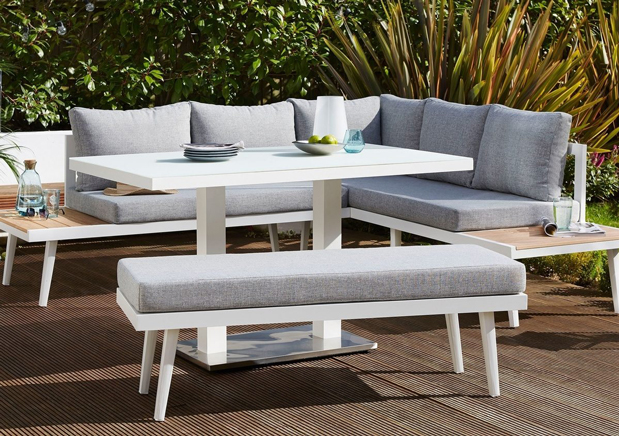 outdoor aluminium lounge furniture set