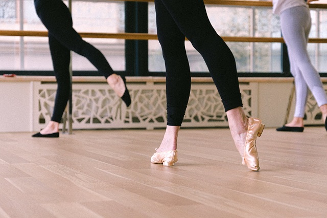 picture of persons legs dancing in shoes ballet essentials