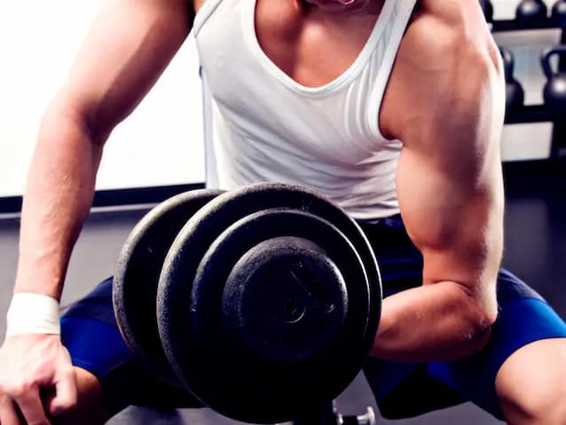 weight lifting for muscle building