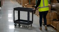 industrial utility carts for organized work space