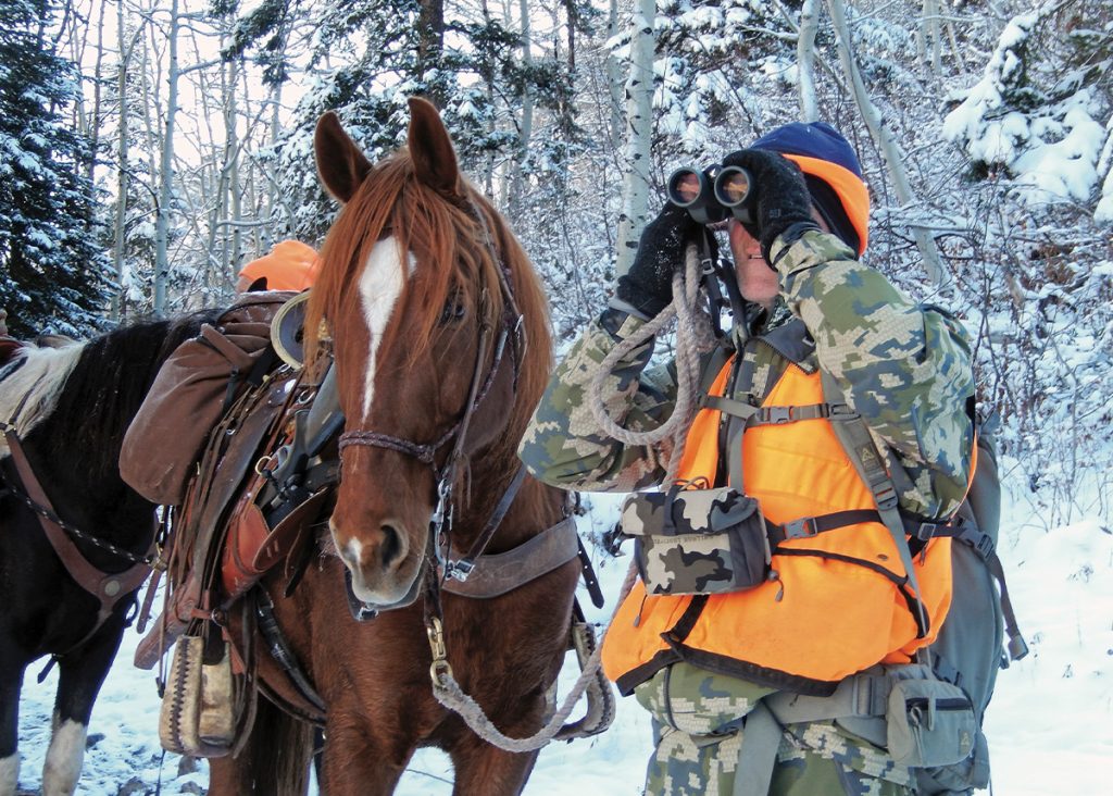 Hunting horse saddle