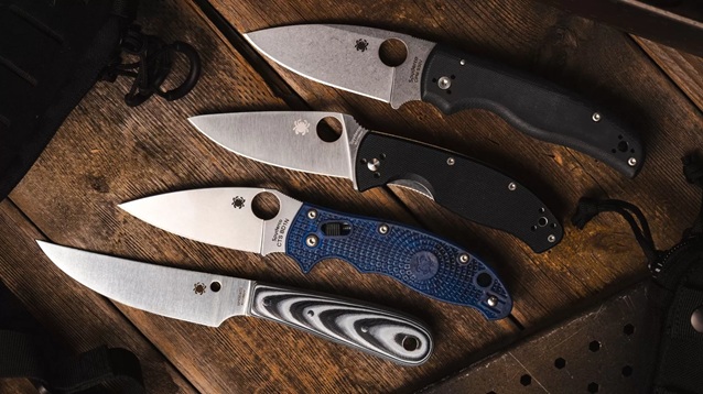 popular spyderco knive models