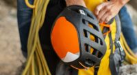 Helmet for climbing