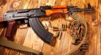AK rifle