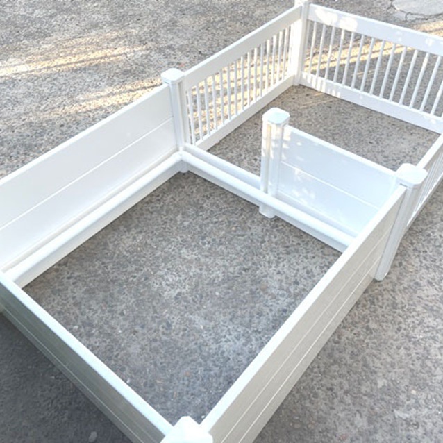 VEBO PVC Whelping Box & Playpen Kit for Dogs (SMALL 100x100cm)