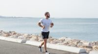 man running
